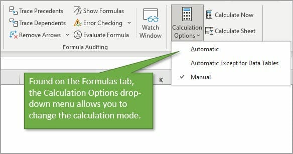 excel for mac formulas not updating